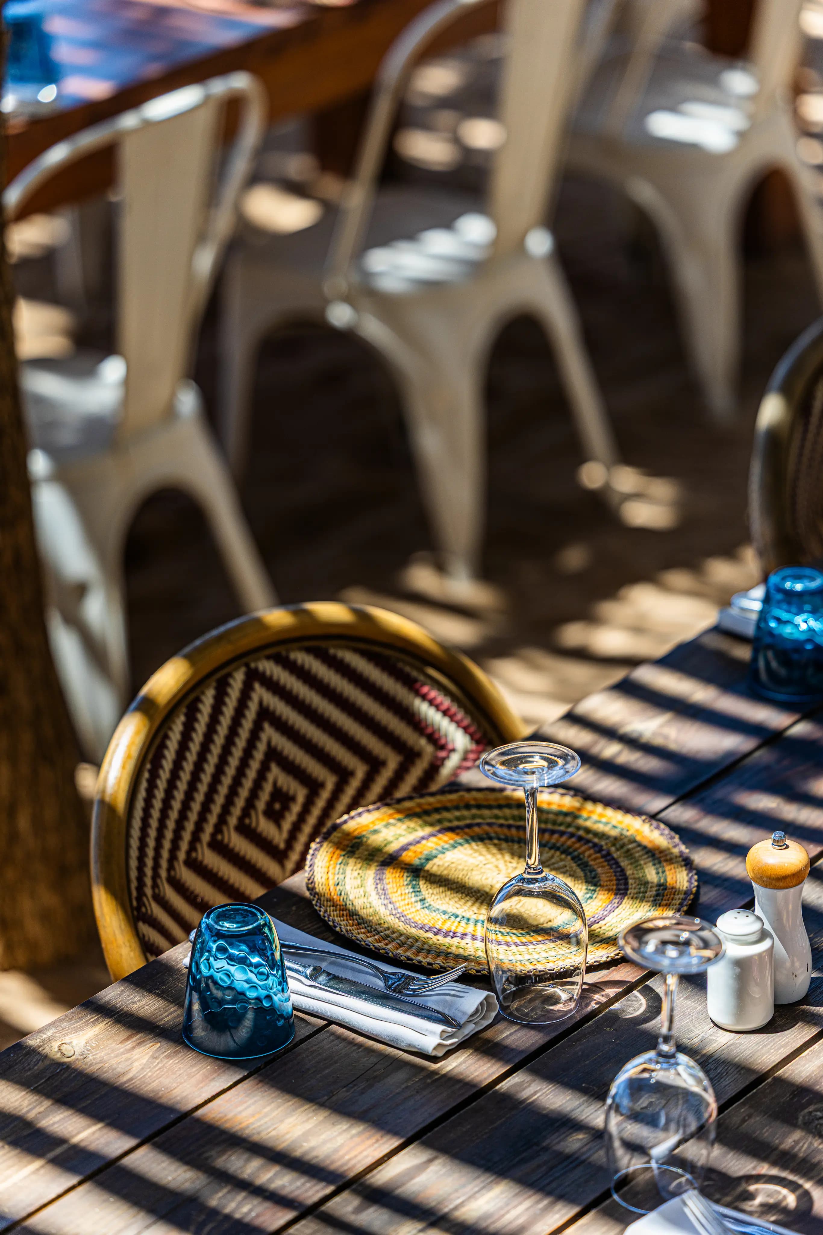 Traditional gourmet Moroccan tagine served at a luxury restaurant near the Atlas Mountains