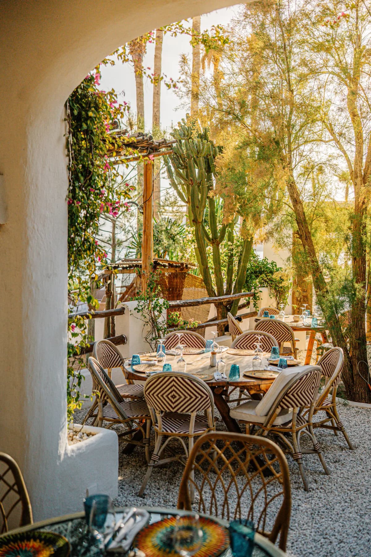 Elegant fine dining interior and welcoming restaurant atmosphere at Casa Lalla Takerkoust