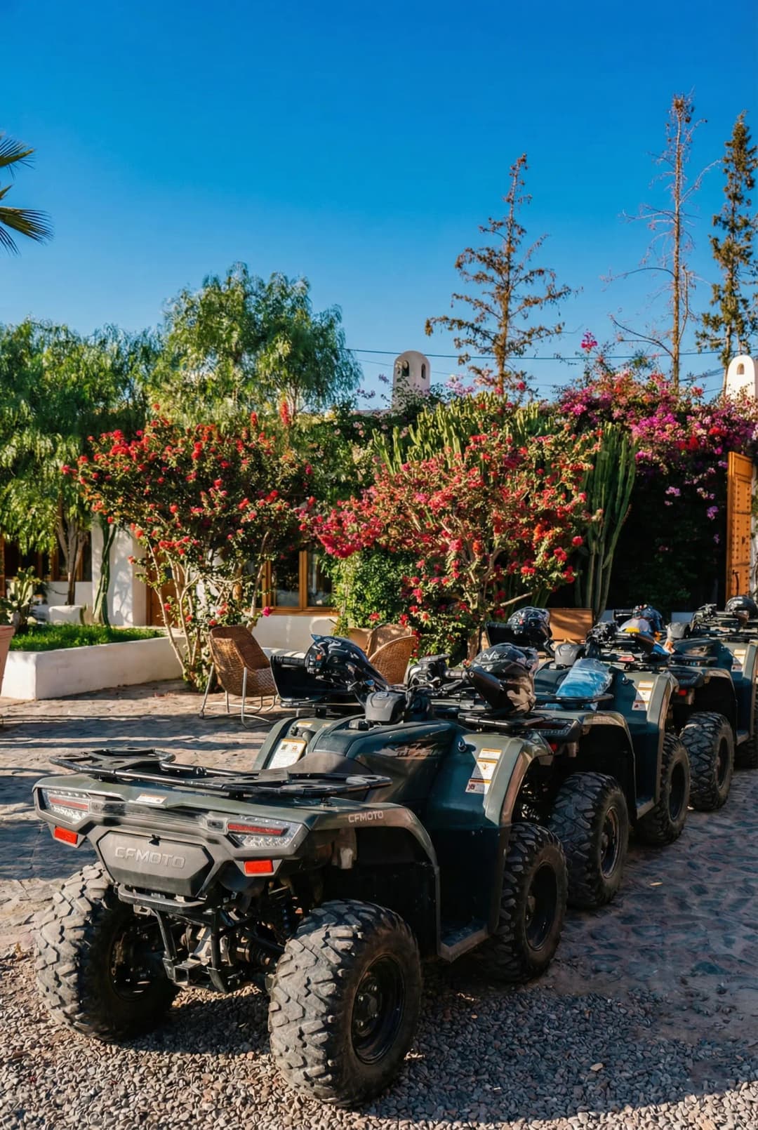 Feeling the adrenaline rush on a high-speed quad or buggy bike tour in Agafay vibes