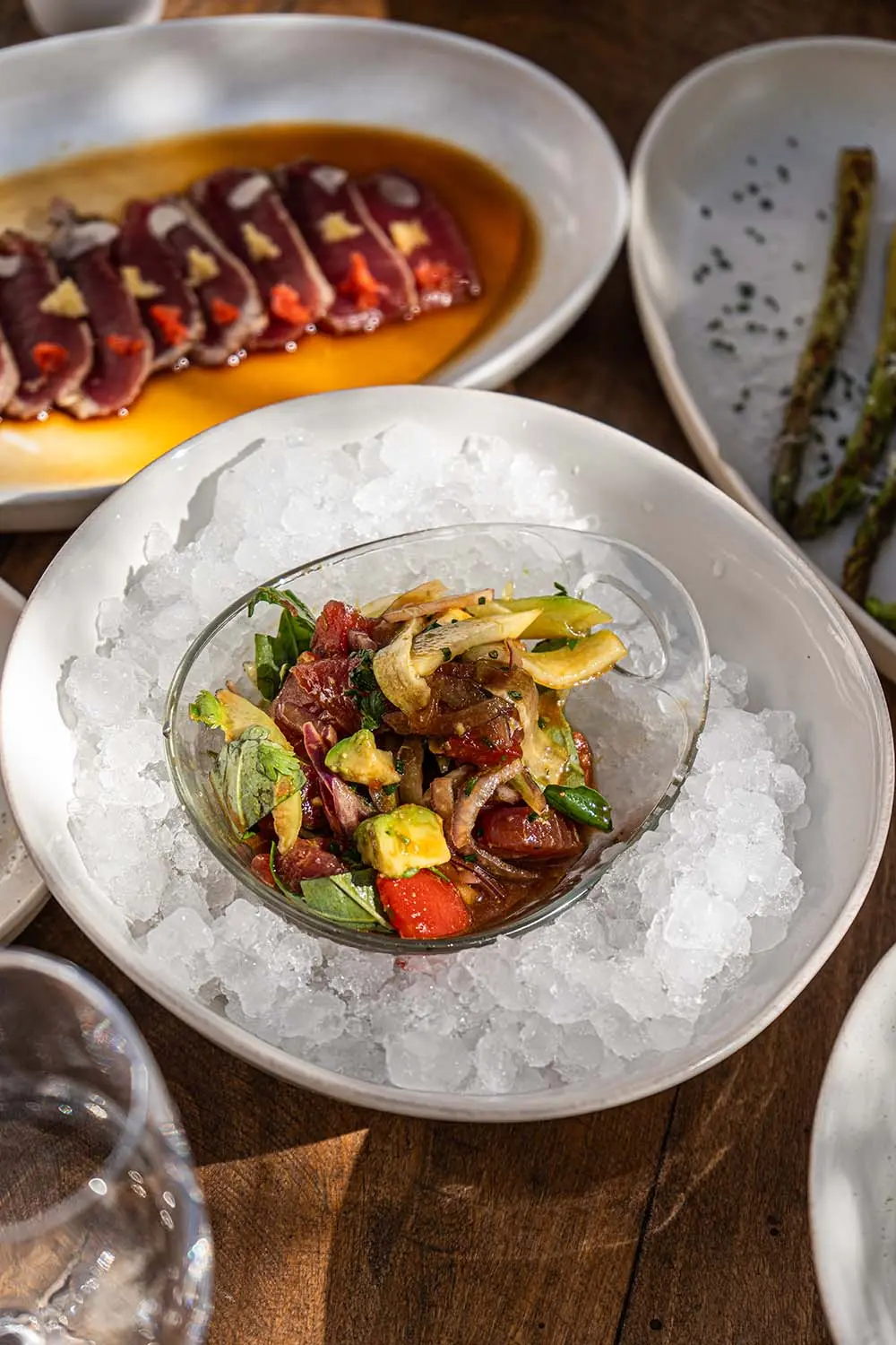 Fresh grilled octopus and seafood, a Mediterranean staple among restaurants marrakech