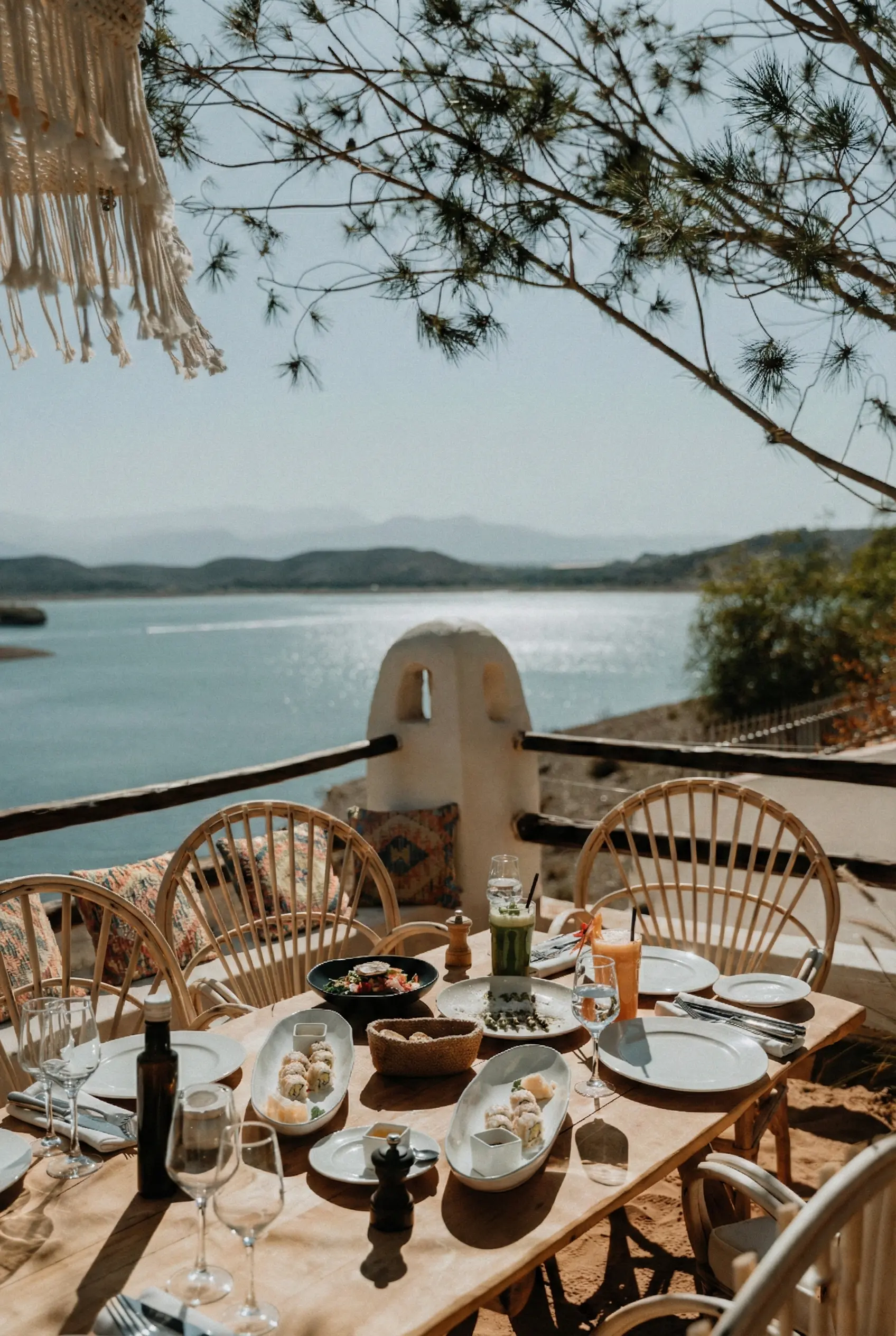 Luxury pool day experience with Mamounia style service and Atlas mountain views