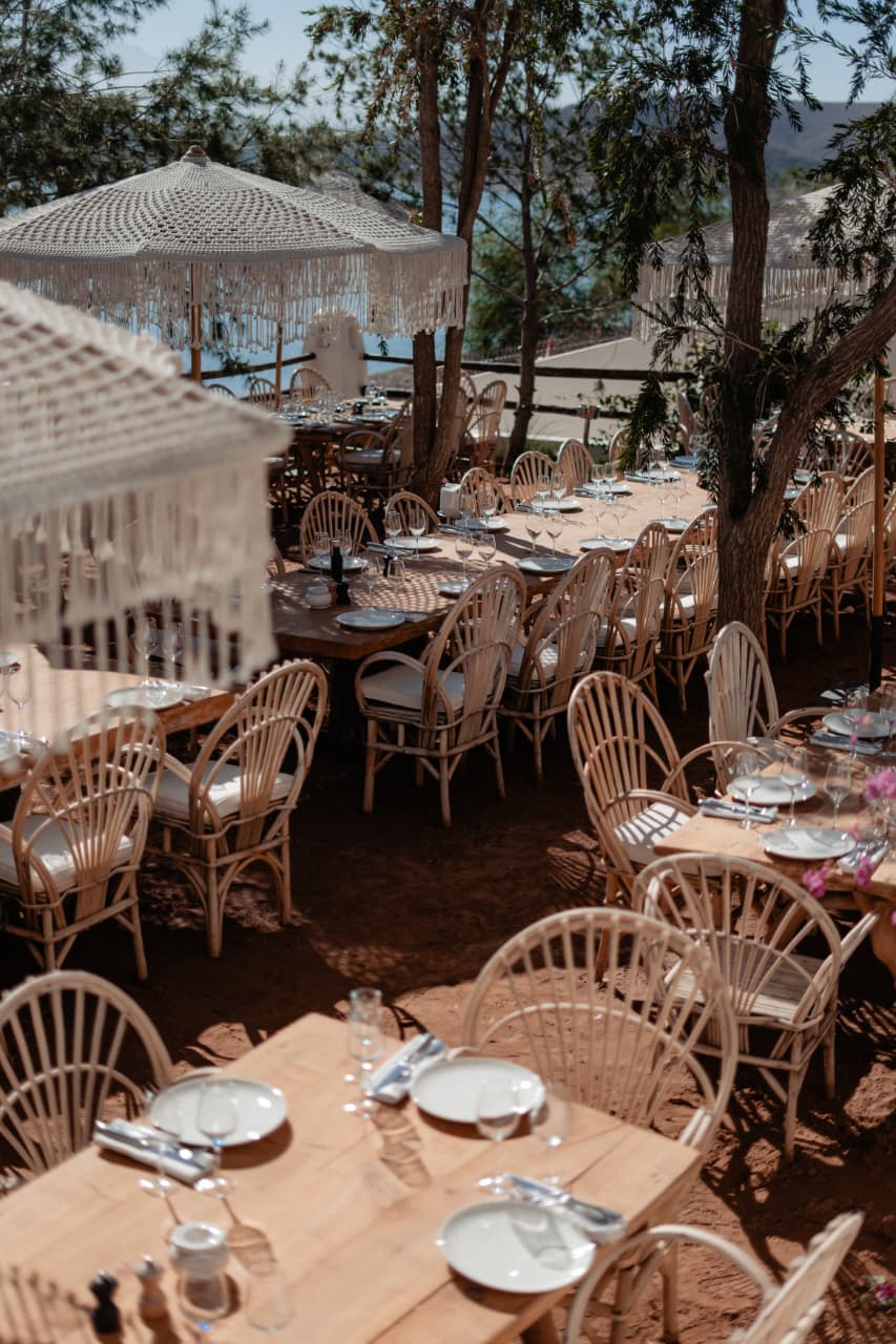 casa lalla takerkoust, agafay vibes, private events